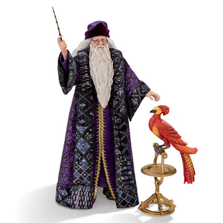 Figurine Bradford Dumbledore et Fumseck | Sorcière et Magie