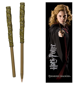 Hermione Granger Wand Pen and Bookmark