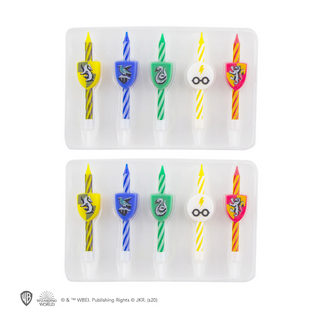 Set of 10 Candles – Hogwarts Houses