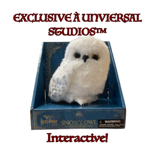 Hedwige Interactive Exclusive - Universal Studios™ | Sorcière et Magie