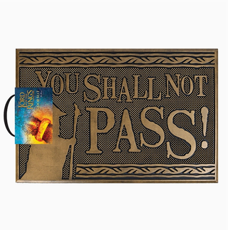 Tapis Le Seigneur Des Anneaux (You Shall Not Pass) | Sorcière et Magie