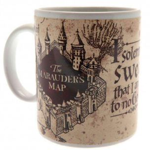 Ensemble Cadeau Carte Du Maraudeur Avec Sous-Verre | Sorcière et Magie