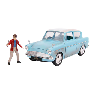 Ford Anglia 1959 1/24 Avec Figurine Harry Potter | Sorcière et Magie