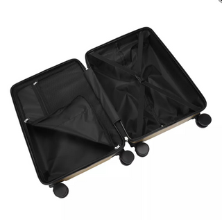 Hogwarts Crest Carry-On Suitcase Gold 22 in