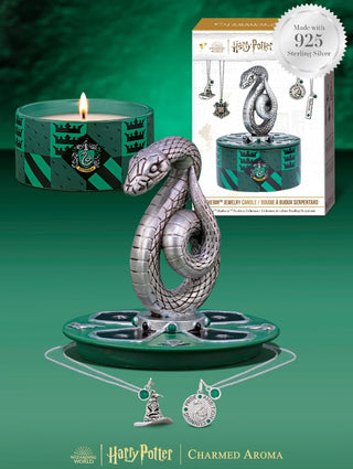 Chandelle Charmed Aroma et Pendentif Serpentard | Sorcière et Magie