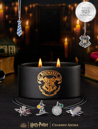 Chandelle Charmed Aroma et Pendentif Choixpeau | Sorcière et Magie