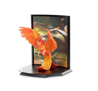 Fawkes Figurine with Display