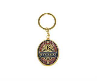 ButterBeer Metal Keychain