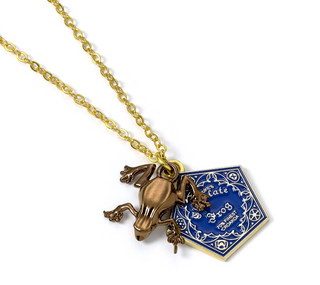 Collier Chocogrenouille Doré | Sorcière et Magie