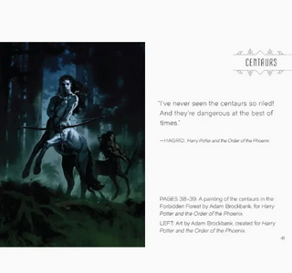 L'art d'Harry Potter : Mini-Livre de Créatures | Sorcière et Magie