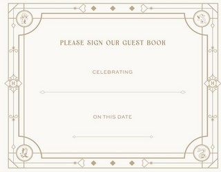 Livre des invités Poudlard | Sorcière et Magie