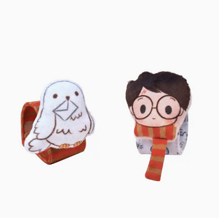 Ensemble de 2 Hochets de Poignet Harry et Hedwige | Sorcière et Magie