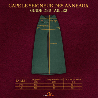 Cape Hobbit Medium | Sorcière et Magie