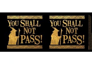 Tasse Seigneur Des Anneaux (You Shall Not Pass) | Sorcière et Magie