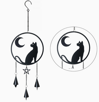 Décoration Suspendue - Chat Noir | Sorcière et Magie