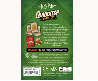 Jeu De Cartes - Quidditch | Sorcière et Magie