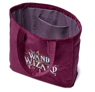 Sac Réutilisable Velours - The Wand Choses The Wizard | Sorcière et Magie