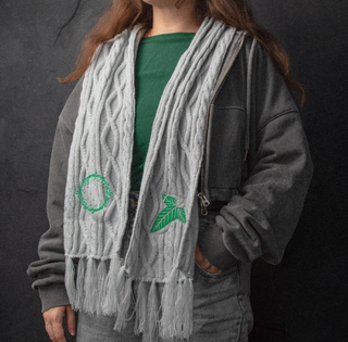 Foulard Seigneur Des Anneaux - Feuille Lorien | Sorcière et Magie