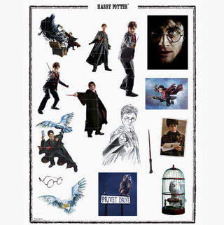 Collection D'Autocollants Harry Potter | Sorcière et Magie