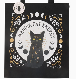 Sac Réutilisable - Magie Du Chat Noir | Sorcière et Magie