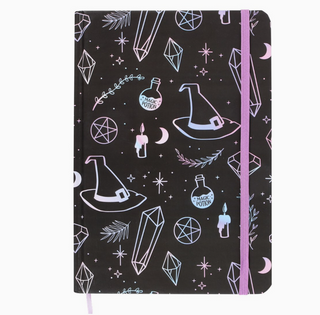 Carnet Sorcière De Cristal | Sorcière et Magie