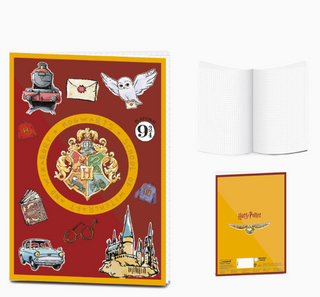 Carnet Quadrillé - Harry Potter | Sorcière et Magie