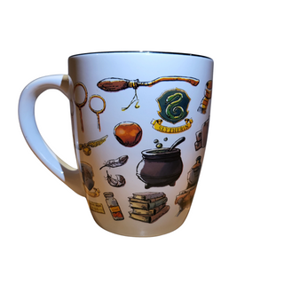 Grande Tasse Illustrée Poudlard | Sorcière et Magie