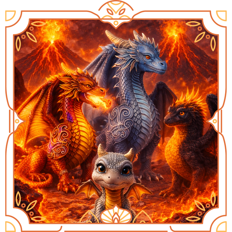 La famille des dragons