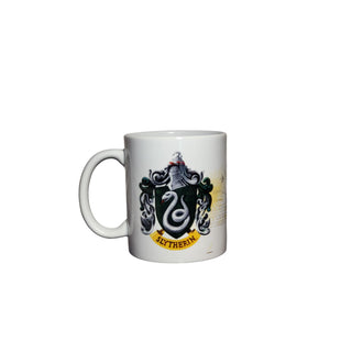 Tasse Blanche Serpentard Crest | Sorcière et Magie