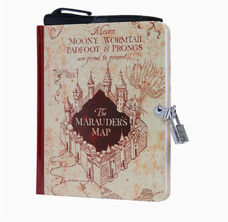 Carnet À Clé Et Cadenas: Carte Du Maraudeur | Sorcière et Magie