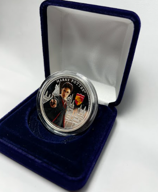 Harry Potter Coin with Case