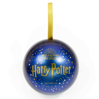 Boule De Noël Poudlard Avec Collier | Sorcière et Magie