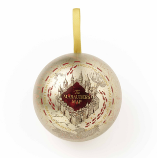 Boule De Noël Carte Du Maraudeur Avec Épinglette | Sorcière et Magie