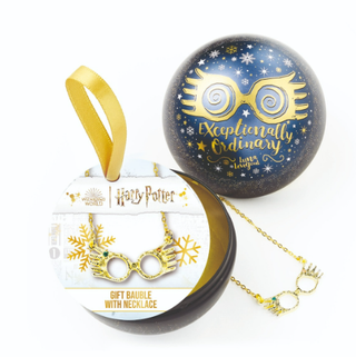 Boule De Noël Luna Lovegood Avec Collier | Sorcière et Magie