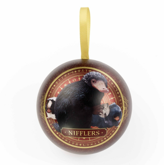 Boule de Noël Les Animaux Fantastiques - Niffleur avec Collier | Sorcière et Magie