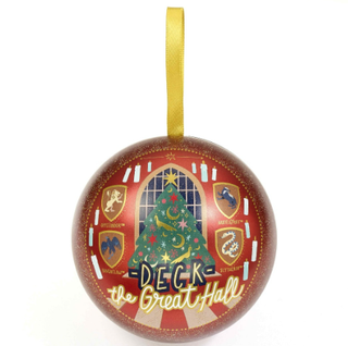 Boule De Noël ''Deck the Great Hall'' Avec Porte-Clés | Sorcière et Magie