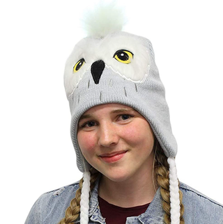 Tuque Hedwige À Pompom | Sorcière et Magie