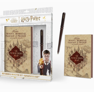 Ensemble Carnet Et Stylo - Carte Du Maraudeur | Sorcière et Magie