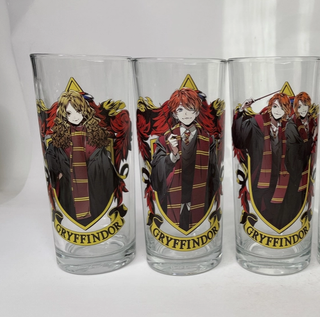 Ensemble de 4 Verres - Gryffondor | Sorcière et Magie
