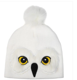 Tuque Hedwige À Pompom | Sorcière et Magie