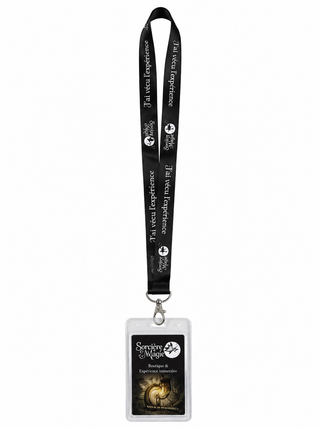 Lanyard Card Holder - J'ai vécu l'expérience
