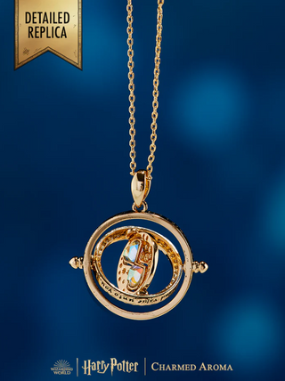 Charmed Aroma Candle and Time-Turner Pendant